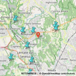 Mappa Via Monte Grappa, 22060 Novedrate CO, Italia (3.02273)
