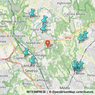 Mappa Via Monte Grappa, 22060 Novedrate CO, Italia (2.76273)
