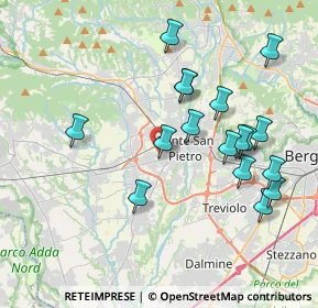 Mappa Via Olimpia, 24030 Presezzo BG, Italia (3.89647)