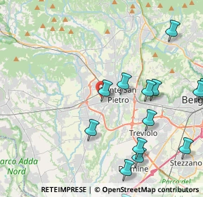 Mappa Via Olimpia, 24030 Presezzo BG, Italia (5.67471)