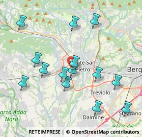 Mappa Via Olimpia, 24030 Presezzo BG, Italia (4.06571)