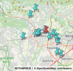 Mappa Via Olimpia, 24030 Presezzo BG, Italia (3.15786)