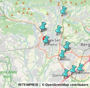 Mappa Via Olimpia, 24030 Presezzo BG, Italia (4.10455)
