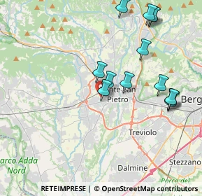 Mappa Via Olimpia, 24030 Presezzo BG, Italia (4.10692)