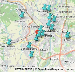 Mappa Via Olimpia, 24030 Presezzo BG, Italia (1.81529)