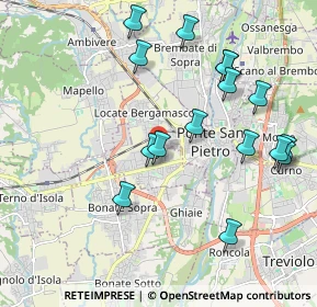 Mappa Via Olimpia, 24030 Presezzo BG, Italia (2.09875)