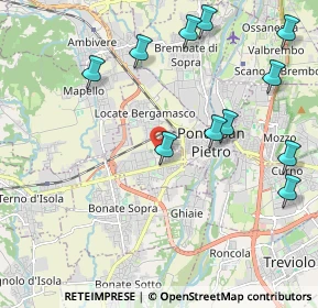 Mappa Via Olimpia, 24030 Presezzo BG, Italia (2.38727)