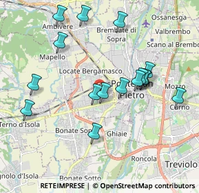 Mappa Via Olimpia, 24030 Presezzo BG, Italia (1.92688)