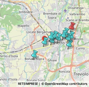 Mappa Via Olimpia, 24030 Presezzo BG, Italia (1.42)