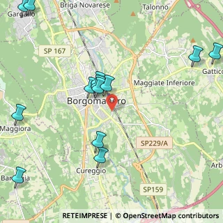 Mappa Via V. Alfieri, 28021 Borgomanero NO, Italia (2.63769)