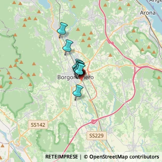 Mappa Via V. Alfieri, 28021 Borgomanero NO, Italia (1.42)