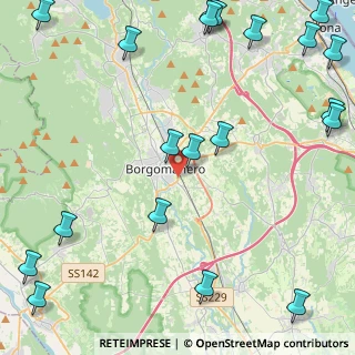 Mappa Via V. Alfieri, 28021 Borgomanero NO, Italia (6.6315)