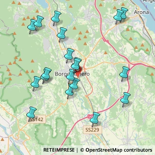 Mappa Via V. Alfieri, 28021 Borgomanero NO, Italia (4.46842)