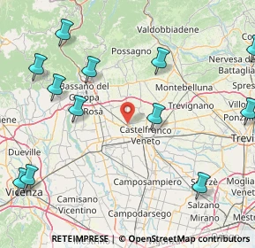 Mappa SS245, 31030 Castello di Godego TV, Italia (21.985)