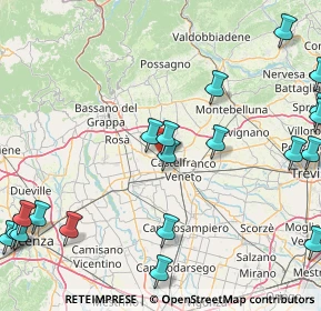 Mappa SS245, 31030 Castello di Godego TV, Italia (23.678)
