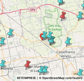 Mappa SS245, 31030 Castello di Godego TV, Italia (6.156)