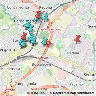 Mappa Viale Venezia, 24125 Bergamo BG, Italia (1.0695)
