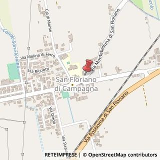 Mappa Via Montebelluna di San Floriano, 3/C, 31033 Castelfranco Veneto, Treviso (Veneto)