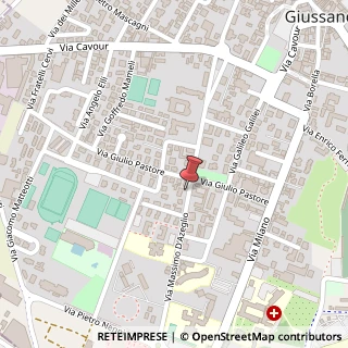Mappa Via Massimo D'Azeglio, 48, 20833 Giussano, Monza e Brianza (Lombardia)
