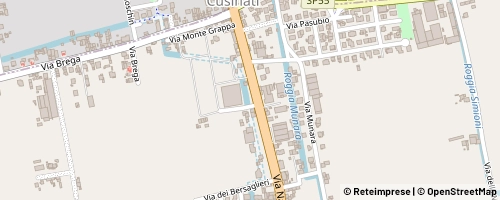 Mappa Tezze sul Brenta