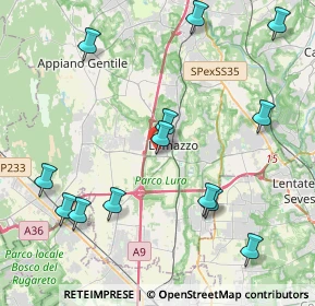 Mappa Via delle Alpi, 22074 Lomazzo CO, Italia (4.77)
