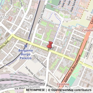 Mappa Via Borgo Palazzo, 87, 24125 Bergamo, Bergamo (Lombardia)