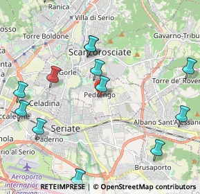 Mappa Via G. la Pira, 24066 Pedrengo BG, Italia (2.68143)