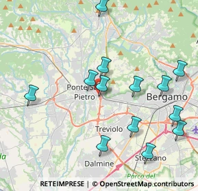 Mappa Via Gabriele D'Annunzio, 24030 Mozzo BG, Italia (4.33154)