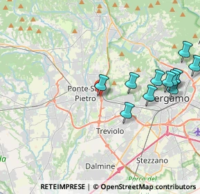 Mappa Via Dorotina, 24035 Curno BG, Italia (4.79417)