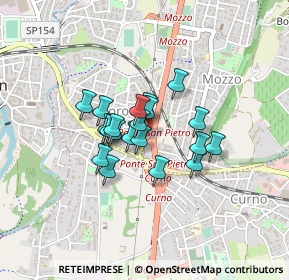 Mappa Via Dorotina, 24035 Curno BG, Italia (0.272)