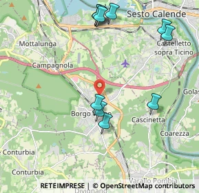 Mappa Via I Maggio, 28040 Novara NO, Italia (2.30636)