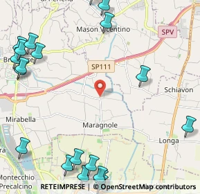 Mappa Via Bragetti, 36042 Breganze VI, Italia (3.2585)