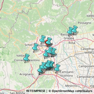Mappa Via Santa Maria, 36030 Sarcedo VI, Italia (13.6175)