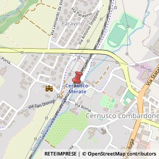 Mappa Via Alessandro Volta, 14, 23870 Cernusco Lombardone, Lecco (Lombardia)