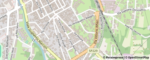 Mappa Novara