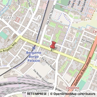 Mappa Via Borgo Palazzo, 83, 24125 Bergamo, Bergamo (Lombardia)