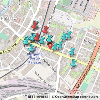 Mappa Via Giovan Battista Rubini, 24125 Bergamo BG, Italia (0.18)