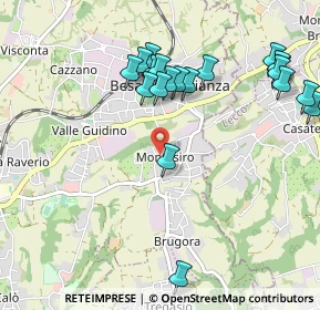 Mappa Piazza Cardinal Ferrari, 20842 Besana In Brianza MB, Italia (1.0975)