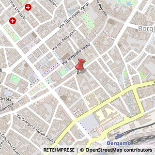 Mappa Via G. Camozzi, 50, 24121 Bergamo, Bergamo (Lombardia)