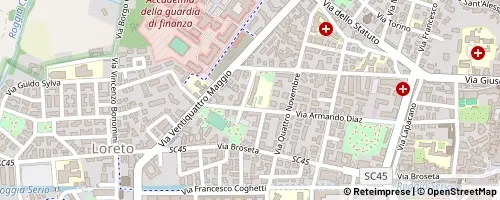Mappa Bergamo