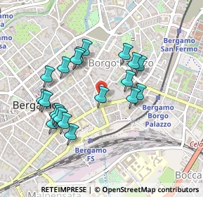 Mappa Via Angelo Maj, 24124 Bergamo BG, Italia (0.432)