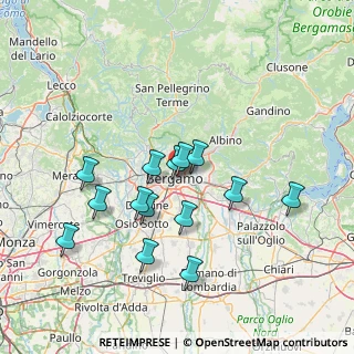 Mappa Via Divisione Julia, 24121 Bergamo BG, Italia (13.28786)