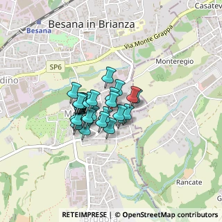 Mappa Via S. Nazzaro, 20045 Besana In Brianza MB, Italia (0.25185)