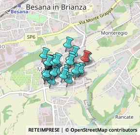 Mappa Via S. Nazzaro, 20842 Besana In Brianza MB, Italia (0.25185)