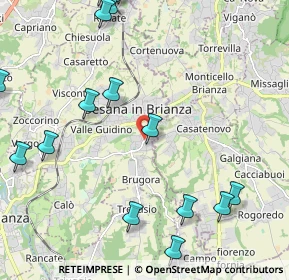 Mappa Via S. Nazzaro, 20842 Besana In Brianza MB, Italia (2.84938)