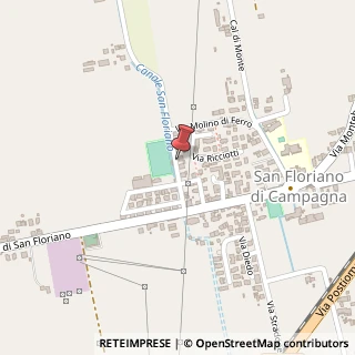 Mappa Via Francesco Bissolo, 12, 31033 Castelfranco Veneto, Treviso (Veneto)