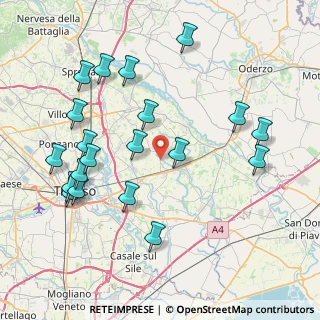 Mappa Via Bredariol Olivo, 31048 San Biagio di Callalta TV, Italia (8.8235)
