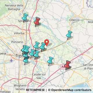 Mappa Via Bredariol Olivo, 31048 San Biagio di Callalta TV, Italia (8.225)