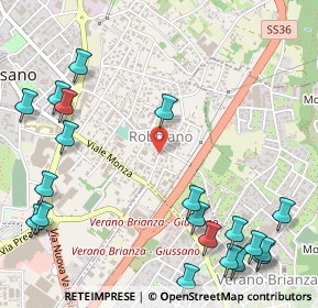 Mappa Via Cesare Battisti, 20833 Giussano MB, Italia (0.74)