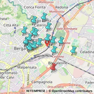 Mappa Via Cristofoli Giacomo, 24121 Bergamo BG, Italia (0.8)